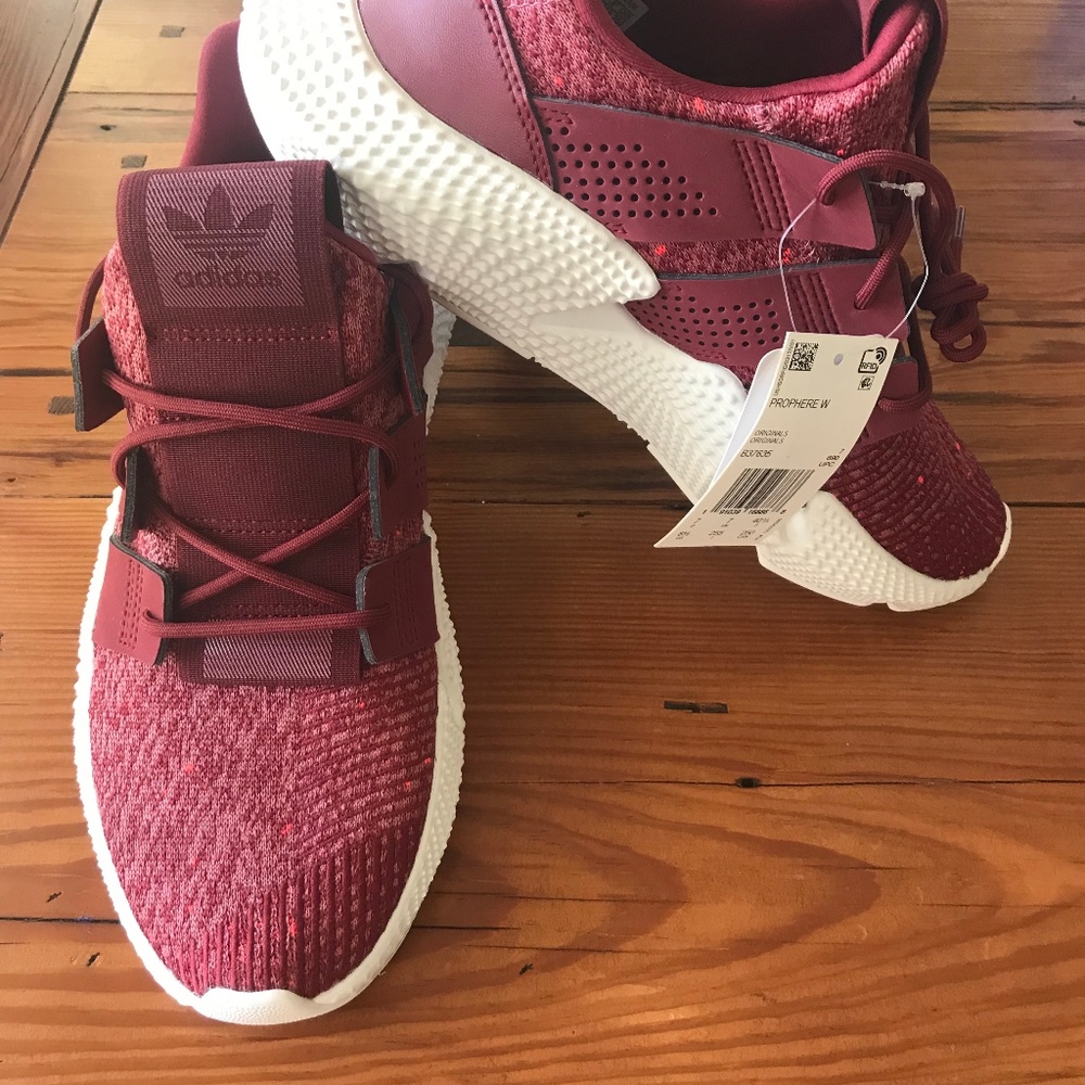 SOLD ADIDAS ORIGINALS PROPHERE Wine Red SHOES